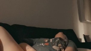 Making my pussy squirt with my toy