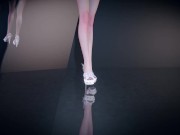 3D cosplay sexy model teasing you 15/16