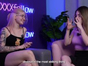 Emma Fiore & Dani Ortiz te indican como masturbarte entre besos calientes y tetas grandes XXXFollow  5/16