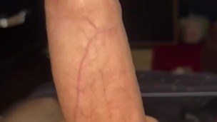 This uncut big dick need someones mouth.