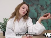 VIP4K. Two Russian girls sharing one guy and giving him the best rimming ever 3/16