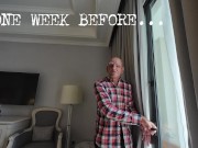 87 years old fart offering golden dick to poor girl 4/16