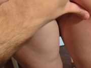 POV: I fuck my shy teen classmates after classes, threesome FFM (ENGLISH subtitles) 8/16