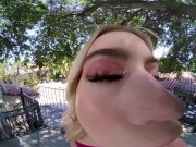 Jill Kassidy Wakes You Up Ready To Finish What Last Night's Party Started With A Huge Facial 3/16