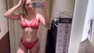 Sexy Hot Petite Girl Try On Haul Transparent Lingerie