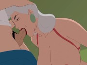 The Secret Of The House #41: Naughty grandmother gives me a nice blowjob 11/16
