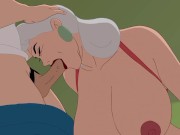 The Secret Of The House #41: Naughty grandmother gives me a nice blowjob 12/16