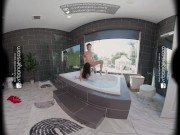 VR Bangers: Student Lose Virginity with Hot Teen Neighbors in Awesome FFM Threesome | VR Porn 4/16