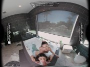 VR Bangers: Student Lose Virginity with Hot Teen Neighbors in Awesome FFM Threesome | VR Porn 6/16