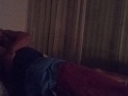 Purple Diamond in booty shorts watching tv with roommate (No Sex) 14/16