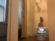 Of The Naked Ballerina's Bath Time.