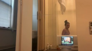 Of The Naked Ballerina's Bath Time.