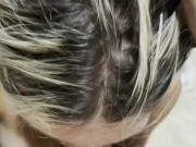 This 18 year old high school senior sucked my cock until I blew my load 14/16