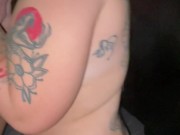 Big booty SNEAKY LINK says her boyfriend works until midnight- (Homemade) 14/16