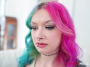 A Cute Teen Babe is Nailed in her Little Ass by her PalmReader 3/16