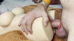 Fucking our new Adam and Eve doll