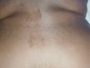 BBW CREAMY PUSSY ROCKING BACK ON GORILLA DICK!!!!!!!!! 15/16