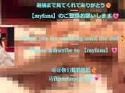 彼女のかわいいパイパンおまんこの膣内を手マンで掻き回した後、勃起クリトリスをクンニで刺激する💕 9/16