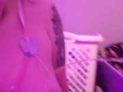 💛🚿Wishabella's Sensually Soaked 1st Golden Shower💛🚿 4/16