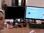 Cute french babe Cristal Bardzo fucked on the couch for a few bucks by Terry Kemaco 1/16