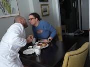 The Fucking Family! Husband and Wife have hard Anal Sex with a 19 year old maid! 1/16