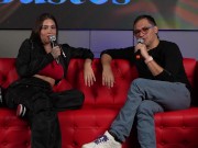 Sara Blonde se atraganta con una verga GORDA enfrente de su CORNUDO en Juan Bustos Show 6/16