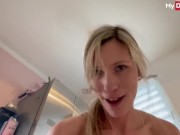 Amateur MILF Mellybunnyluder Cheats By Fucking The Kitchen Painter - Mydirtyhobby 13/16