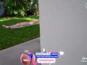 Please don't cum inside, I have a boyfriend! Cheating Girl Creampied in Resort Outdoor 1/16