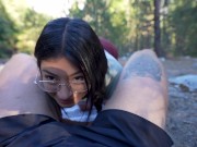 Thick Latina step sis swallows my CUM in Yosemite National Park - Cami Strella + Lev Lieben 9/16