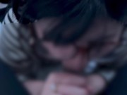 大好きなおちんちんで喉奥口内射精されてしまう cum in mouth gokkun 7/16