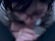 大好きなおちんちんで喉奥口内射精されてしまう cum in mouth gokkun 9/16