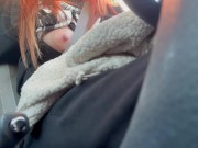 Italian Horny Milf Artemisia Love Sexy Car Ride Big Tits Flashing OF@ArtemisiaLove101 for more 12/16