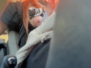 Italian Horny Milf Artemisia Love Sexy Car Ride Big Tits Flashing OF@ArtemisiaLove101 for more 15/16