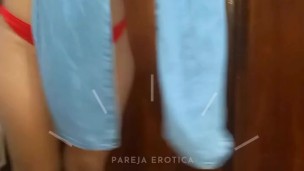 Ama de casa desesperada por sexo, situaciones comunes de una chia amateur argentina. Culo hermoso