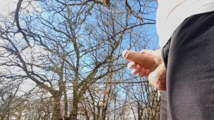 One huge ruined cumshot