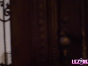 Behind the scenes of a LESBIAN PORN with Alyssa Reece and Cherry Kiss 2/16