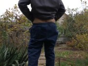 Walking in the yard 4/16