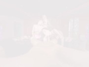 PURITYVR Three busty babes take turns riding this hard cock in VR 6/16