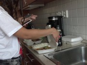 Hot and Horny LEONS TV Girls show how to give handjob behind the scenes with mini skirt panties under their dresses try on 1/16