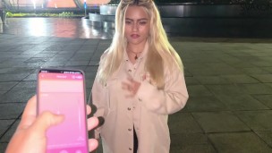 Public Anal & Let Them Control My Svakom Jordan Toy – Squirt in Parking Lot