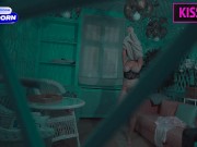 Hot Step mom cant lie without fuck and comes to Step son's shared bed for hard sex till cum in pussy 4/16