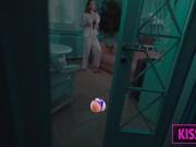 Hot Step mom cant lie without fuck and comes to Step son's shared bed for hard sex till cum in pussy 5/16