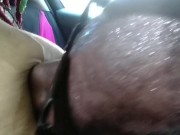 WINDOWS UP JUST TO SWEAT AS GORILLA PUNCHER SUCKS BIG SOFT TITTIES NOW FREAKY LIGHT SKIN PUSSY WET!! 4/16