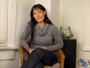 Big tittied MILF Angelga Loves to Crush her Clit Against the Counter to Cum 4/16