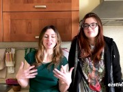 Ersties - Hot Brunette Lesbians Take Turns Making Each Other Feel Good 12/16