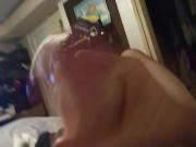 POV stroking the meat 4/16