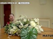 MATURE4K. MILF is making milkshakes with her neighbour. Hot sex with April Velvet & Sam Bourne 2/16