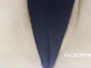 Sitting on your face with my big ass and make you enjoy my pussy. Facesitting POV 15/16