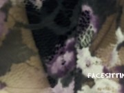 Sitting on your face with my big ass and make you enjoy my pussy. Facesitting POV 8/16