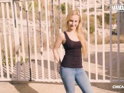 Mountain Man Fucks Sexy Blonde Tourist Outdoor - MAMACITAZ 1/16